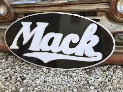 Antique Vintage Old Style Mack Trucks Signe. Livraison Gratuite
