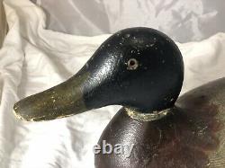 Antique Vintage Old Wood Duck Decoy Mason Mallard Drake
