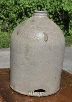 Antique Vintage Texas Stoneware Old Chicken Waterer Guadalupe County Wilson