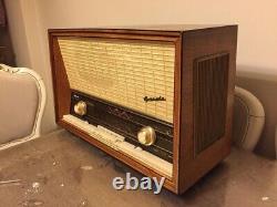 Blaupukunt Granada Vintage Radio Orjinal Ancienne Radio Antique Radio Lam
