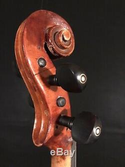 C. 1890-1910 Jacobus Stainer 4/4 Pleine Violon Vintage Antique Fiddle