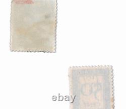 Collection d'antiquités de timbres internationaux: lot de timbres anciens du monde entier utilisés