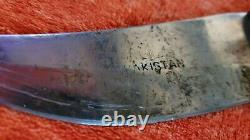 Couteau Vintage Antique En Acier Inoxydable Du Pakistan