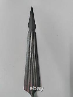 Dague ancienne vintage rare Spear Khanjar de 1926 à collectionner