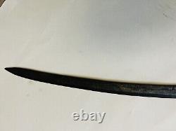 'Épée de Sabre de la Guerre Civile américaine Antique Vintage Rare Collectible 36'