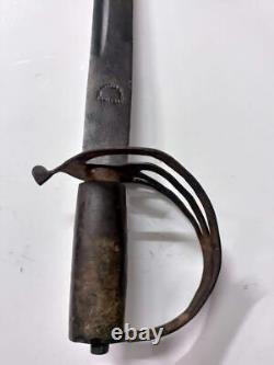Épée de guerre civile américaine antique vintage Sabre ancien rare de collection 36' marqué