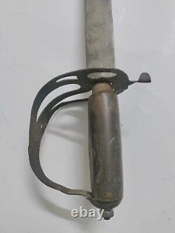 Épée de sabre rare antique vintage ancienne de collection de 1922