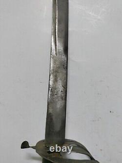 Épée de sabre rare antique vintage ancienne de collection de 1922