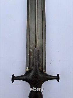 Épée droite Saif ancienne et rare, de collection