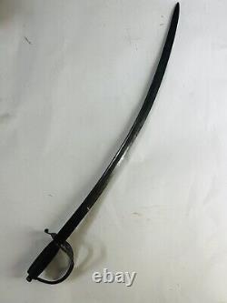 Épée sabre de la guerre civile américaine ancienne et vintage, rare et collectionnable, 36 pouces.