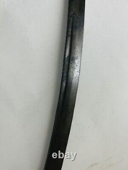 Épée sabre de la guerre civile américaine ancienne et vintage, rare et collectionnable, 36 pouces.