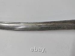Épée sabre de la guerre civile américaine antique vintage rare et collectionnable de 36 pouces.