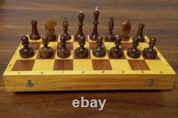 Exclusivité 1970 Urss Tournoi Soviétique Chess Big Vintage Antique Wood Old New
