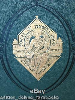 Gustave Dore Rare 1870 Folio Thomas Hood Illustration De Photos Ancien Livre Vtg