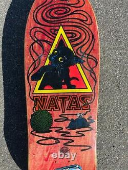 Nos 1989 Sma Natas Kaupas Kitten Skateboard Deck Vintage Vieux Rare