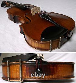 Old Allemand Lionhead Violin J. Haslwanter 1872 Vidéo Antique 508