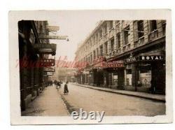 Old Photo Blood Alley / Cabaret Street Shanghai Chine Vintage En 1935