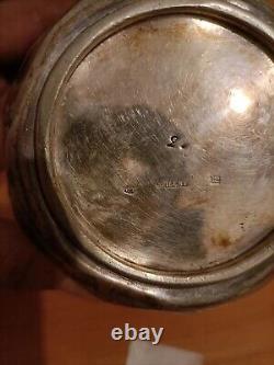Pitcher D'eau Antique Ou Vintage En Argent (299g)