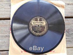 Rare Anne Bluegrass Ancien Chant Avec Banjo John Hammond 78 RPM Record