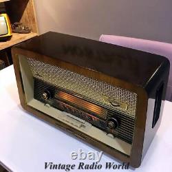 Siemens Stereo Radio Vintage Radio Orjinal Vieille Radio Antique Lampe Radio