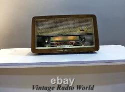 Siemens Stereo Radio Vintage Radio Orjinal Vieille Radio Antique Lampe Radio