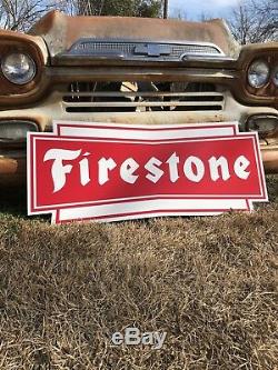 Signe De Pneus Firestone Vintage Old Style Ancien