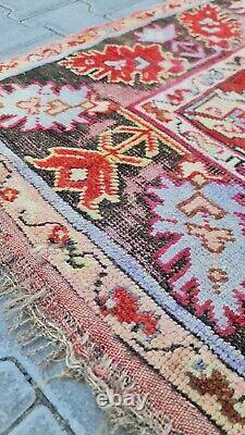 Tapis ancien, tapis Mucur, tapis oriental, tapis en laine, tapis vintage, tapis ancien