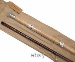 The Old School Carp Rod, 12 -2 Pièces Motif Traditionnel Fibre De Verre Creuse