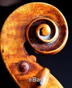 Très Vieux Violon Vintage Étiqueté Antonio Gagliano 1828 Geige