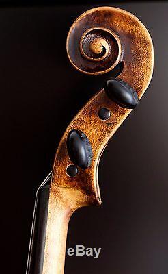Très Vieux Violon Vintage Étiqueté Carlo Bergonzi Geige