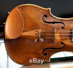 Très Vieux Violon Vintage Étiqueté N. Lupot 1790 Geige Alto