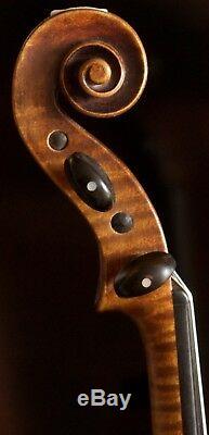 Très Vieux Violon Vintage Étiqueté Tomaso Eberle 1774 Geige