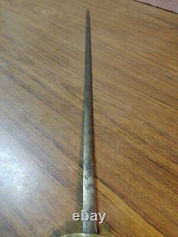 Unidentified German Antique Vintage Sword, Dagger, Old