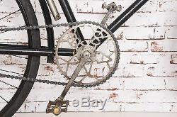 Vélo Ancien Vintage De Rar Avant Guerre Bsa 1909 Nickel England Oldtimer Fahrrad