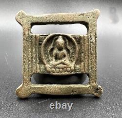 Vieux Vieux Antique Indo Himalaya Nepalese Tibétain Antiquités Brass Bronze