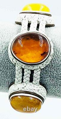Vintage Amber Bracelet Amber Stones Bracelet Vieux Amber Bracelet Antique Amber