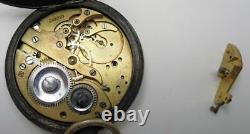 Vintage Montres Pocket Eterna Antique Swiss Face Open Rare Case Old Dial Movement