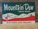 Vintage Mountain Dew Signe Ya-hoo Antique Old Pepsi-cola Soda Rare 10018