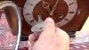 Vintage Old Antique Smith Mantle Horloge Avec Clé Pendulum Voir La Vidéo