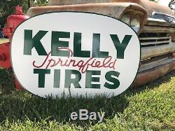 Vintage Vintage Old Style Kelly Springfield Pneus Signe
