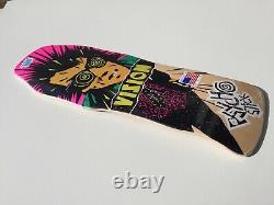 Vision Psycho Stick Old School Réédition Skateboard Deck Natural Stain New Us Made