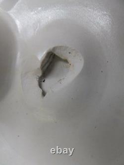 Vtg White Porcelain Peg Leg Sink Old Bathroom Madbury Plomberie Fixture 349-16